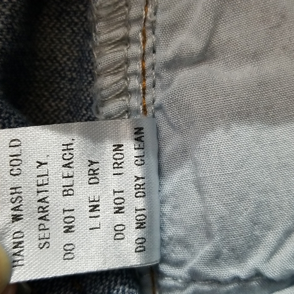 Signature8 Distressed Frayed Denim Mini Skirt - Picture 9 of 11